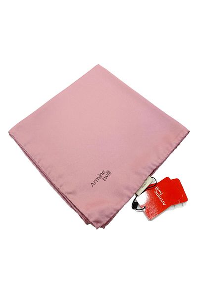 Armine Plain Twill Scarf - Dried Rose