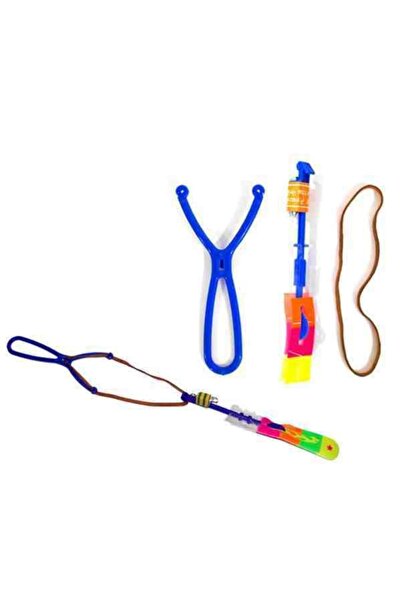 Genel Markalar Çocuklar Için Eğlenceli Led Işıklı Fırlatma Sapan Oyuncağı