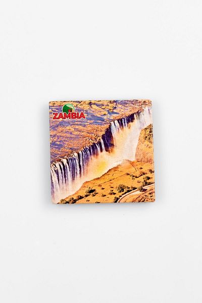 Dünyadan Hediyeler Zambian Themed Stone Coaster