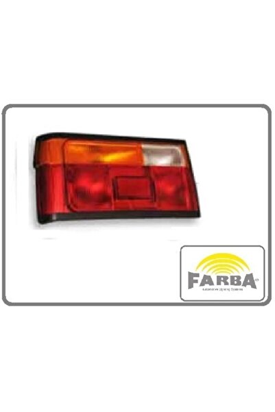FARBA Renault 9 R9 Stop Lamba Sol Siyah Bant - 10675e
