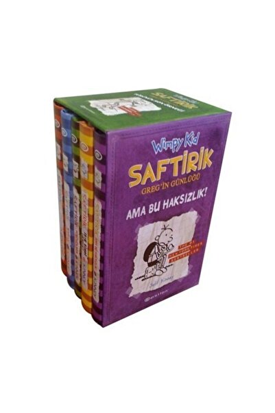 Epsilon Yayınevi Saftirik Greg'in Günlüğü Set  Jeff Kinney 5 Kitap