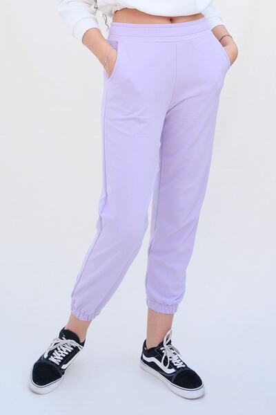 Petula Kadın Mor Jogger Eşofman Altı -516731