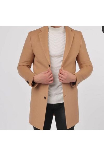 Brango Men's Brown Coat