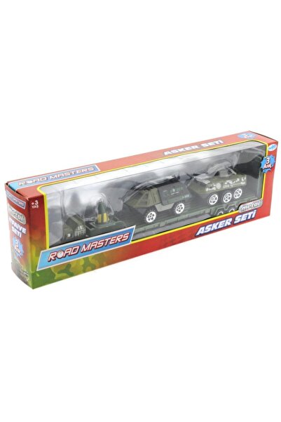 MEGA Tır Ve Panzerli Metal Askeri Araç Seti