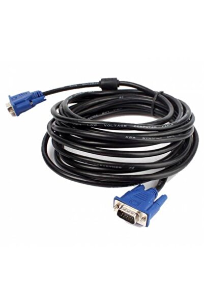 Genel Markalar 10 Metre Vga Kablo Monitör Projeksiyon Kablosu