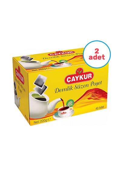 Çaykur 2 Teapot Bags 40 Pieces