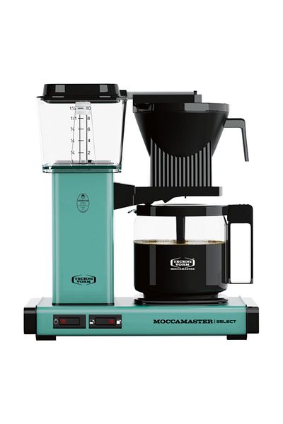 Moccamaster Select Coffee Machine with Turquoise Filter