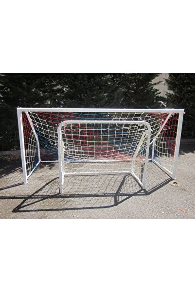 ÖZBEK Spor Mini Kale Filesi 12x12cm 4mm Polyester Renkli 100 X 160 X 60cm