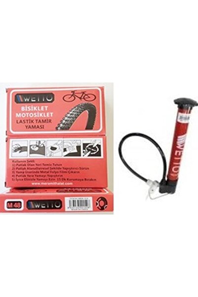 Wetto Lastik Yama Seti + Pompa