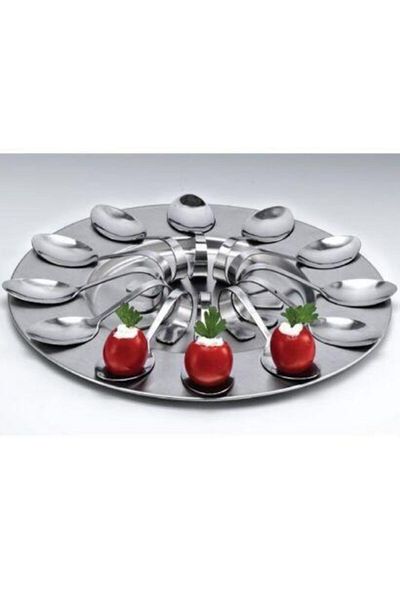 Ems Caviar Serving Tray with Spoon