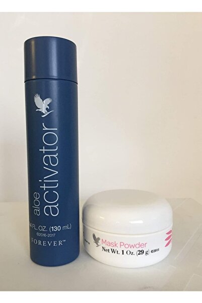 Forever Living Facial Mask Powder Activator Ikisi Bir Arada