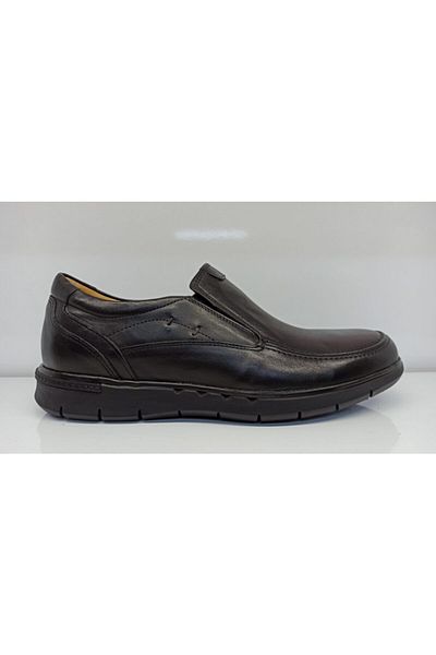 Üçel Dr.flexer Anatomic Black Leather Shoes