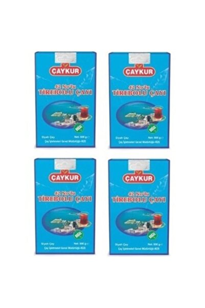 Çaykur عبوة مميزة مكونة من 4 قطع تحتوي على 42 تيريبول 500 جرام
