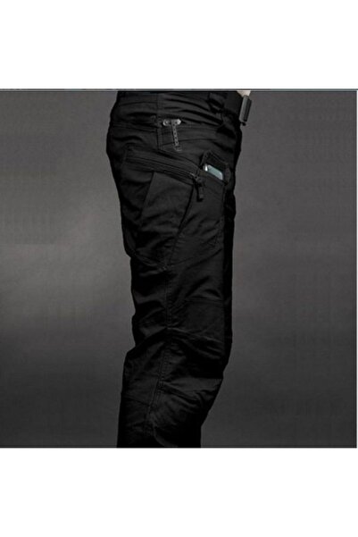 MONTANA TAKTİKAL Erkek Siyah Model Tactical Pantolon*32x32*