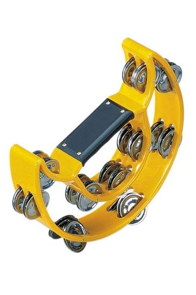 MAXTONE Power Tambourine - Comfortable Operation and Embroidered Tambourine