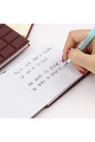Techno Center Scented Concept Notebook with Chocolate Design