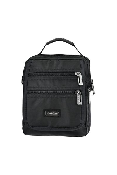 SEVENTEEN Men's Black Bag Hand and Shoulder Bag St4