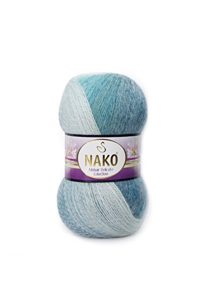 NAKO MOHAIR DELICATE COLORFLOW 28080 Çok Renkli
