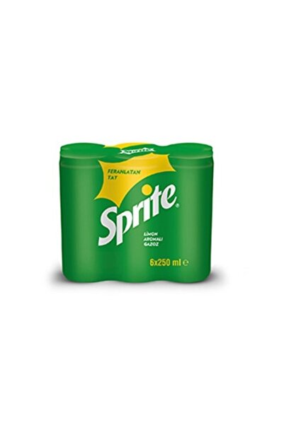 Sprite Gazoz 6'lı 250 ml