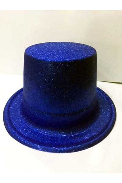 Minerva Blue Color New Year Glitter Party Hat