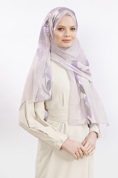 Differenza Roseum Gradient Shawl Lilies