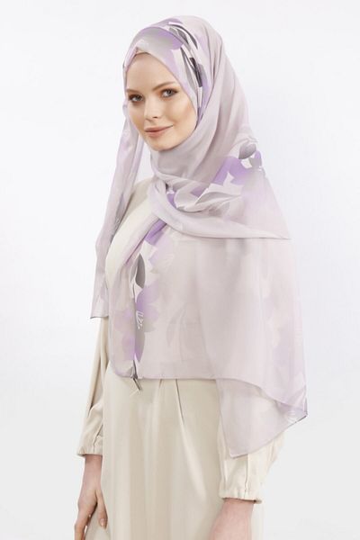 Differenza Roseum Gradient Shawl Lilies
