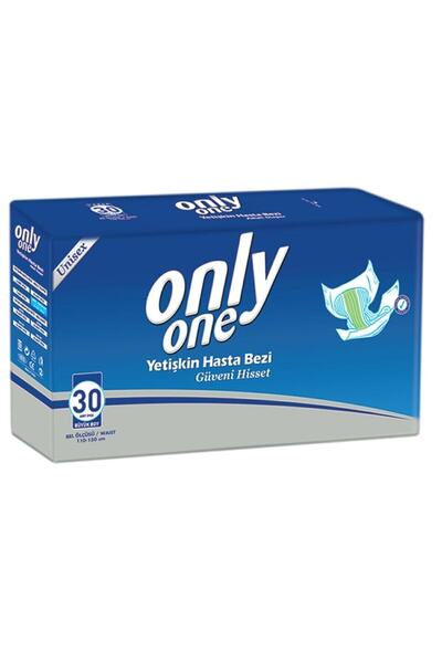 ONLYONE Bel Bantlı 30'lu Medium Bel Ölçüsü 85x115 Hasta Bezi