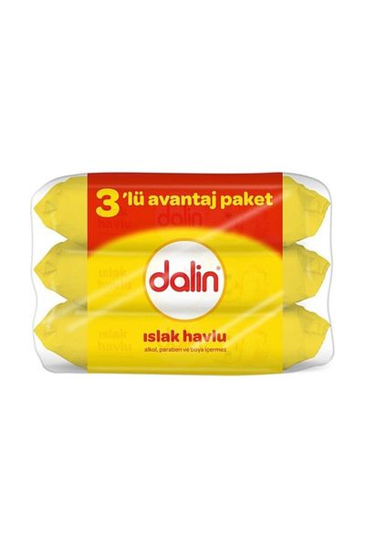 Dalin X 3 Wet Towels - 56 Pieces