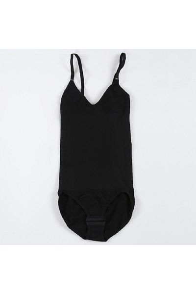 Anıl Lingerie مشد جسم نسائي أسود بدون خياطة