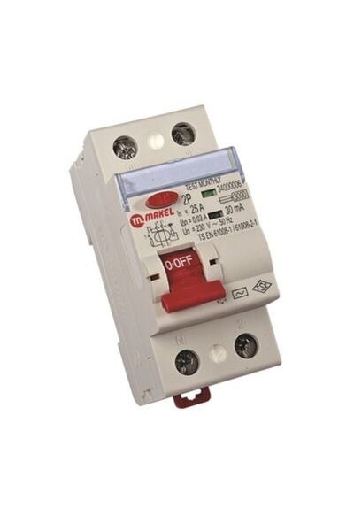 MAKEL 2x25a 30ma Kaçak Akım Koruma Rölesi Mkl34000006