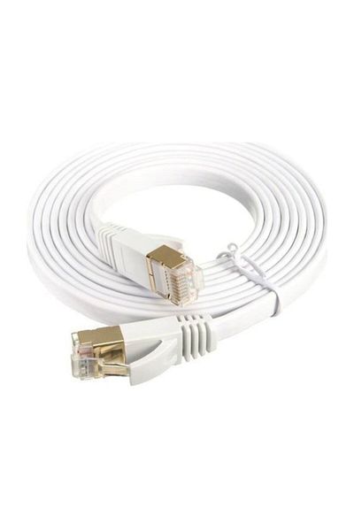 Alfais 4453 Cat7 Ethernet Rj45 600mhz 10gbps Modem Internet Cable 20 m