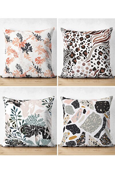 Realhomes Geometrijski i leopard uzorci dizajnirani digitalno štampani set od...