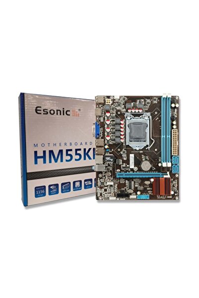 ESONIC Hm55-kfl 1156 Pin I3 I5 I7 Destekli Mini Atx Anakart