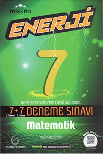 Palme Yayınevi Palme Yayınları 7. Sınıf Matematik Enerji 7+7 Deneme Sınavı