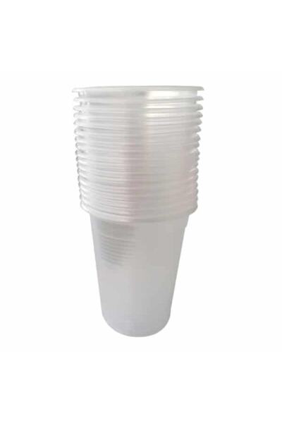 ANKARA LİDER كوب بلاستيك شفاف 100 قطعة