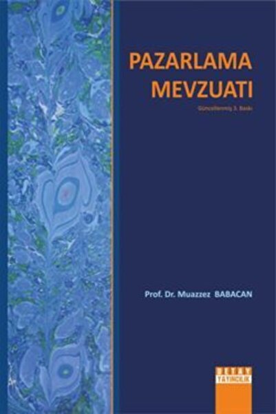 Generic Brand Pazarlama Mevzuatı Muazzez Babacan