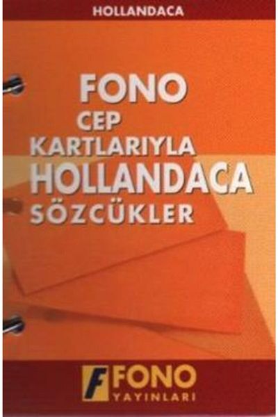 Fono Yayınları Dutch Words with Pocket Cards - Kolektif