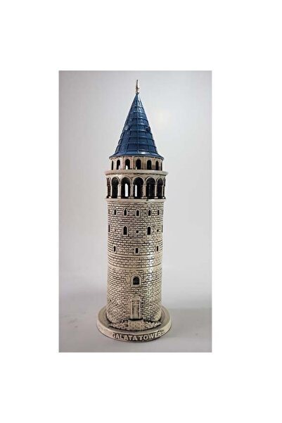 Hediye Seviyorum Bej Galata Kulesi 41 Cm