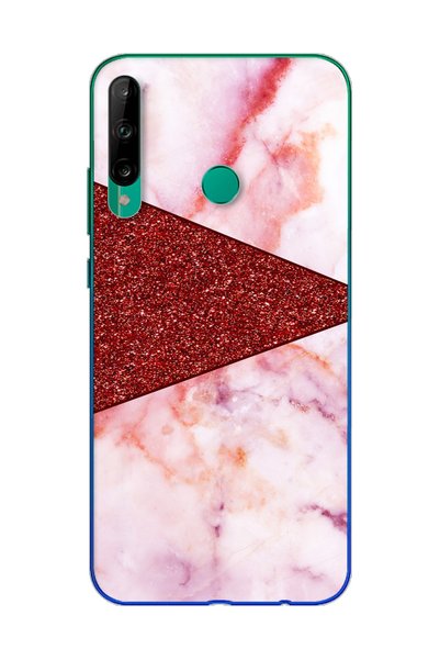 Spoyi Super Transparent Silicone Phone Case with Cross Marble Design Huawei P...