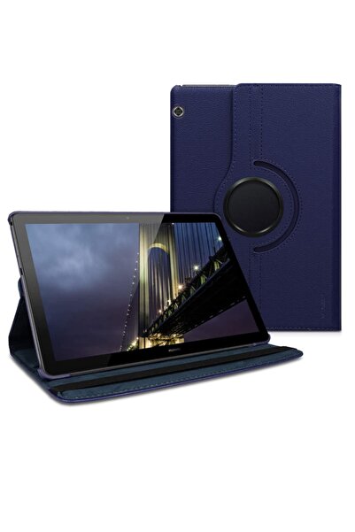 emybox Huawei Mediapad T5 10'1 Inc 360 Derece Dönebilen Standlı Tablet Kılıfı