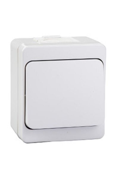 Schneider Electric Surface White 1 Pole Humidifier Switch8690495031966