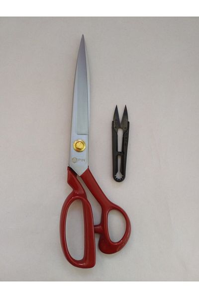 Pin Stainless Steel Professional Tailor Fabric Cutting Scissors No:12