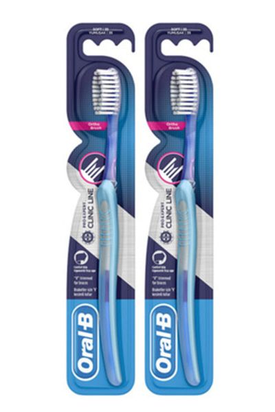 Oral-B Oral B Ortho Brush Toothbrush 2 Pieces