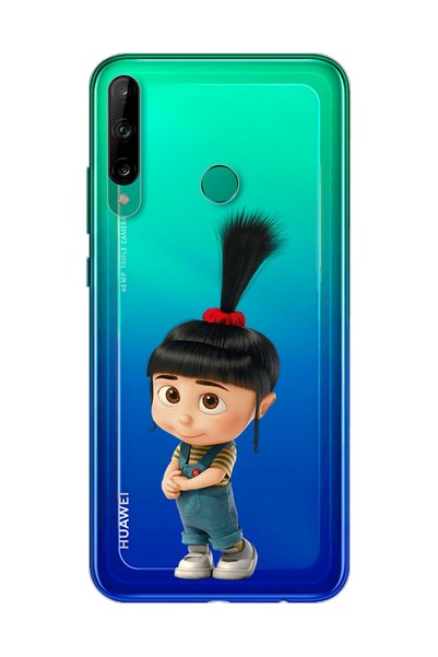 Spoyi Agnes Design Super Transparent Silicone Phone Case Huawei P40 Lite E