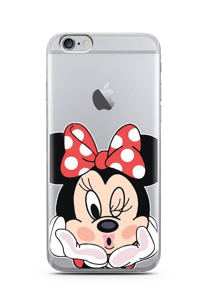 Spoyi Minne Designed Super Transparent Silicone Phone Case for iPhone 6S