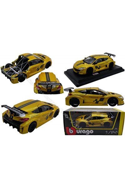 Sunman Renault Megane Trophy 1/24 Scale Doors Opened Metal Classic Model Toy Car