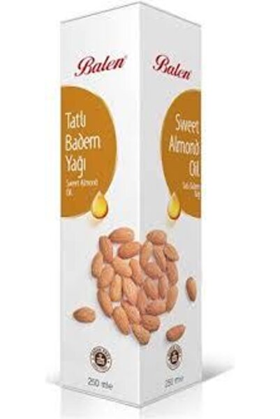 Balen Tatlı Badem Yağı 250 Ml Soğuk Pres Içilebilir
