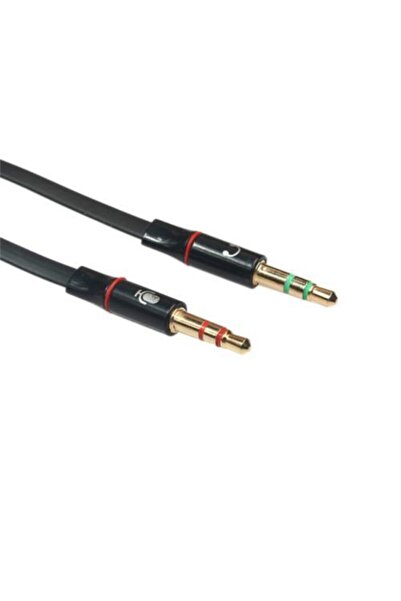 Engpars Ses Dönüştürme Kulaklık Kablosu Splitter Kulaklık Dönüşüm Kablosu Ses Kablosu Erkek 2 Dişi Jak 3.5mm