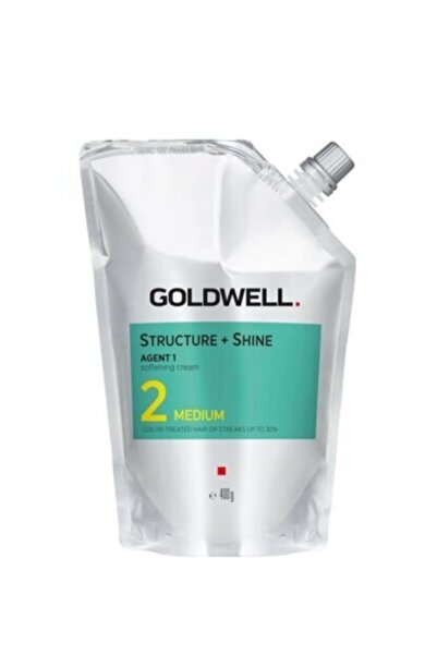GOLDWELL Structure Shine 2 Medium Boyalı Saçlar Için Kalıcı Düzleştirici Losy...