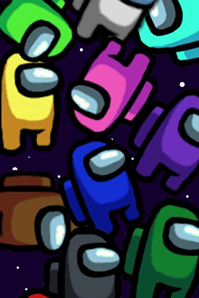 hediyeniburadabul Ανάμεσά μας Ξύλινη Αφίσα Τοίχου (πίνακας)